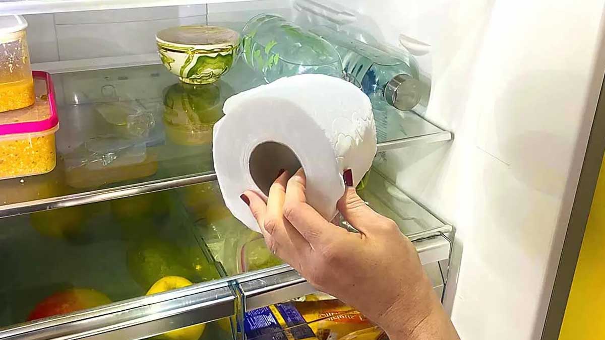Déposez du papier WC au frigo l’astuce magique qui résout un problème que nous avons tous