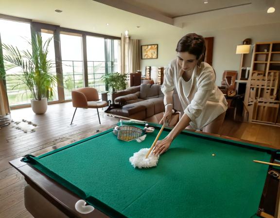 Comment nettoyer, protéger et entretenir un tapis de billard