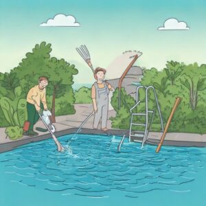 Comment nettoyer la ligne d'eau de votre piscine