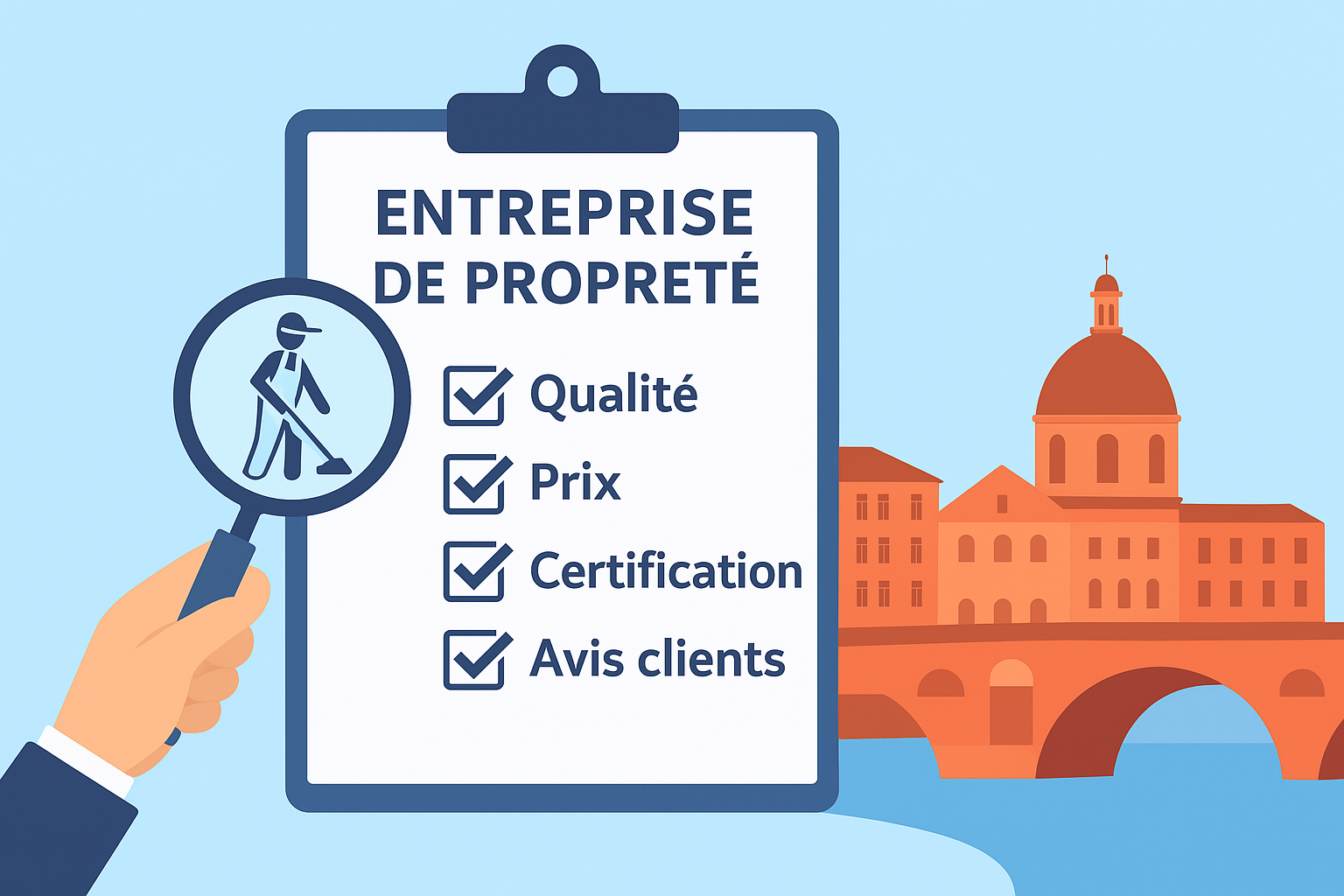 Comment choisir une entreprise de propreté fiable à Toulouse ?