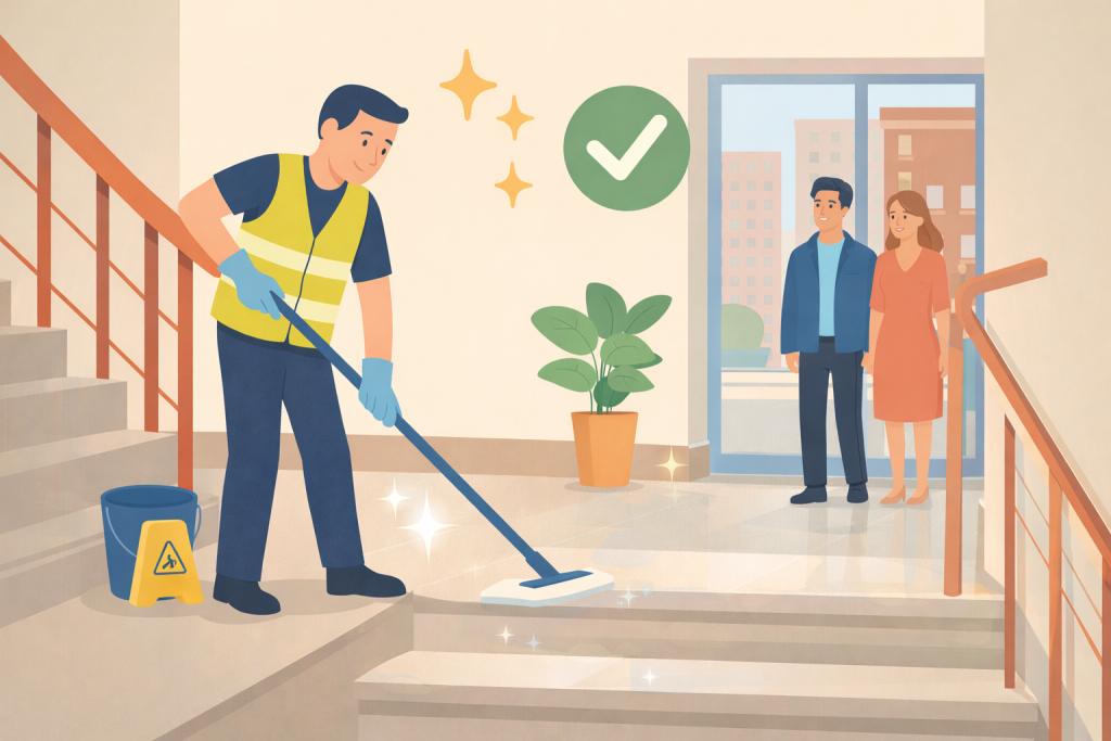 Nettoyage de cage d’escalier à Toulouse : valorisez votre copropriété