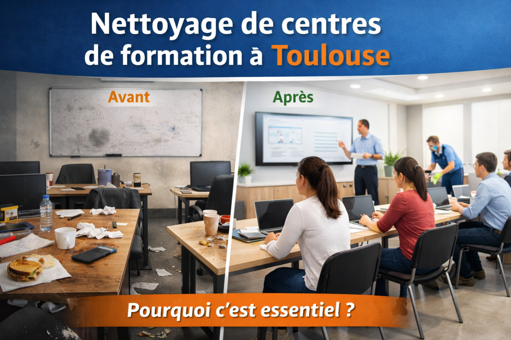 Entreprise de nettoyage pour les centres de formation